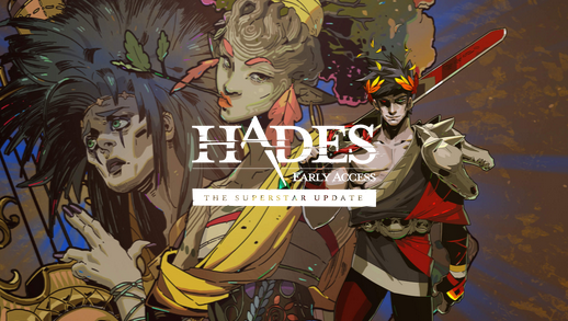 Front Cover for Hades (Windows) (Epic Store release (Early Access)): The Superstar Update