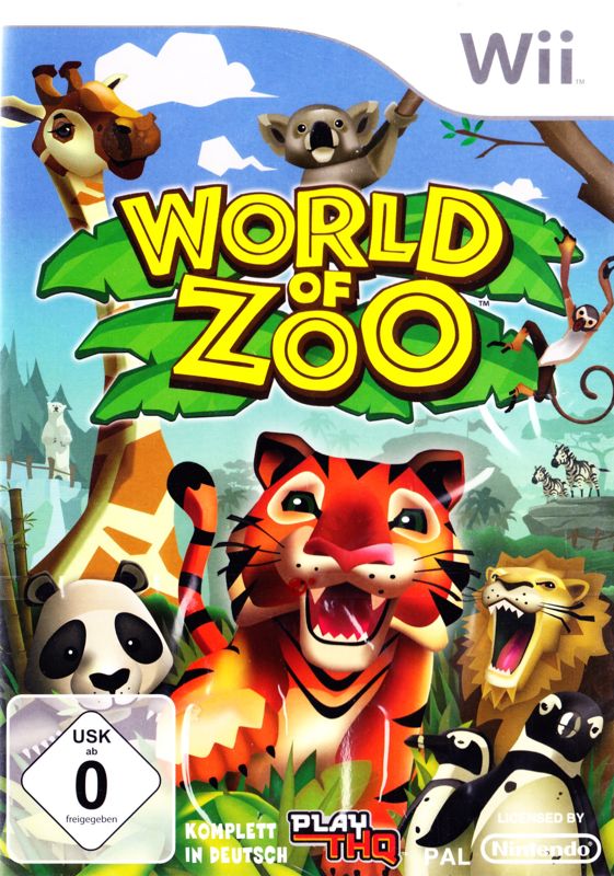 Front Cover for World of Zoo (Wii)