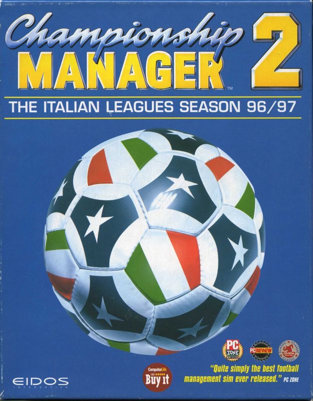 Championship Manager 2 gameplay (PC Game, 1995) 