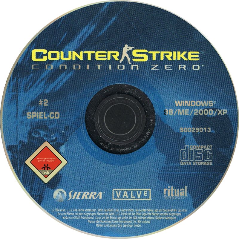 Media for Counter-Strike: Condition Zero (Windows): Disc 2