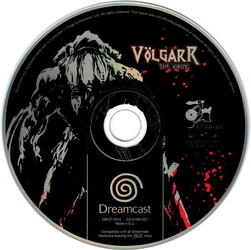 Media for Völgarr the Viking (Dreamcast) (Circuit-Board community release)