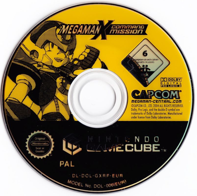 Media for Mega Man X: Command Mission (GameCube)