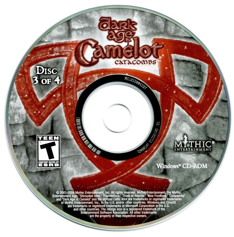 Media for Dark Age of Camelot: Catacombs (Windows): Disc 3