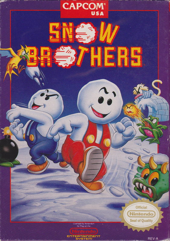 Front Cover for Snow Bros. Nick & Tom (NES)
