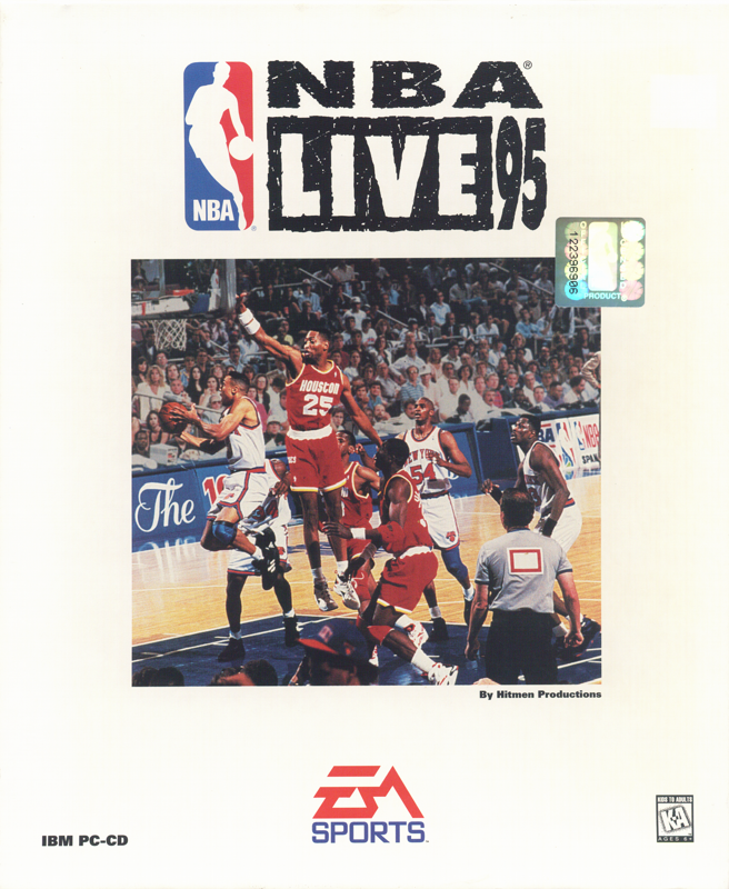 Front Cover for NBA Live 95 (DOS)