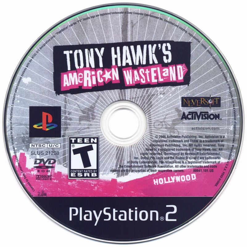 Media for Tony Hawk's American Wasteland (PlayStation 2)