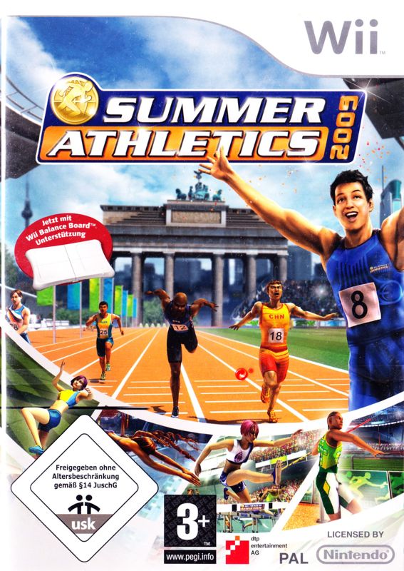 Front Cover for Summer Athletics 2009 (Wii)