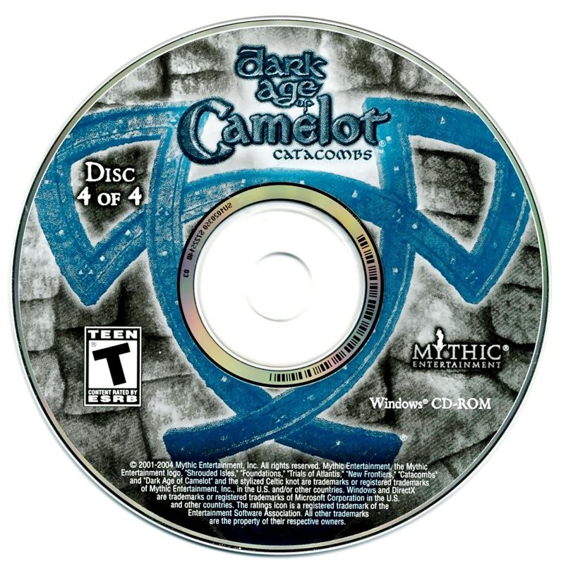 Media for Dark Age of Camelot: Catacombs (Windows): Disc 4