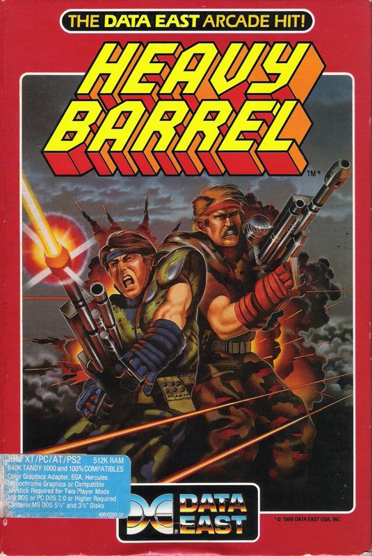 Front Cover for Heavy Barrel (DOS)
