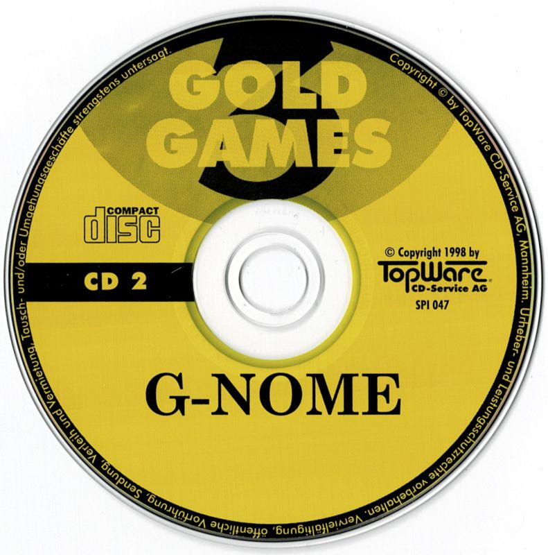 Media for Gold Games 3 (DOS and Windows): Disc 2