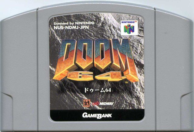 Media for Doom 64 (Nintendo 64)