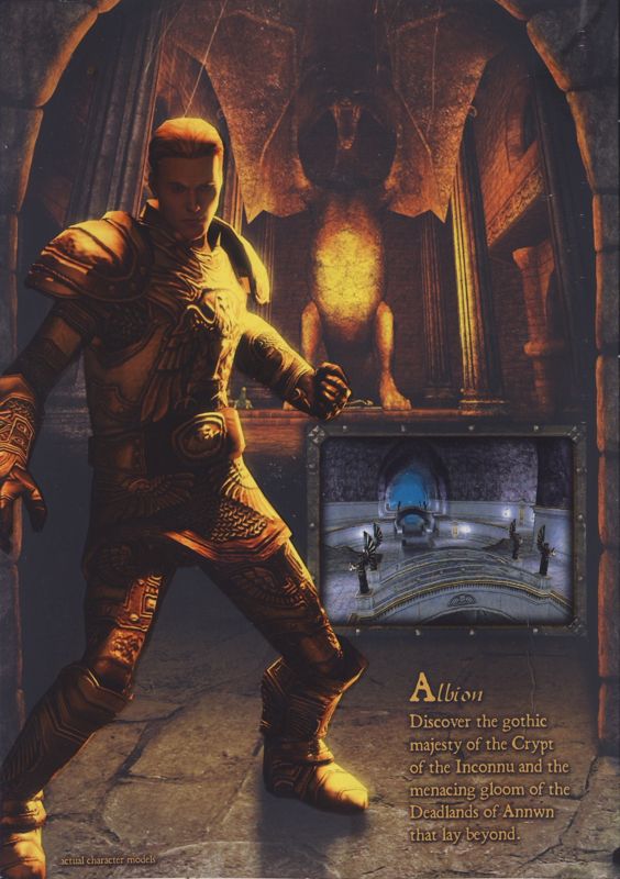 Inside Cover for Dark Age of Camelot: Catacombs (Windows): Far Left