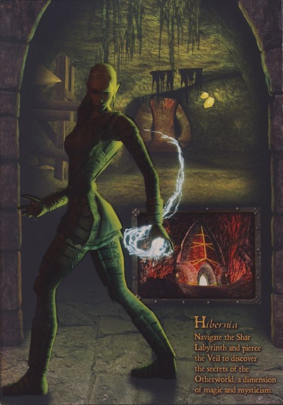 Inside Cover for Dark Age of Camelot: Catacombs (Windows): Left