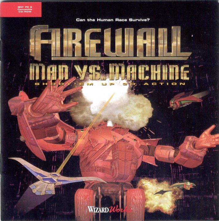 Other for Firewall: Man vs. Machine (DOS): Jewel Case - Front