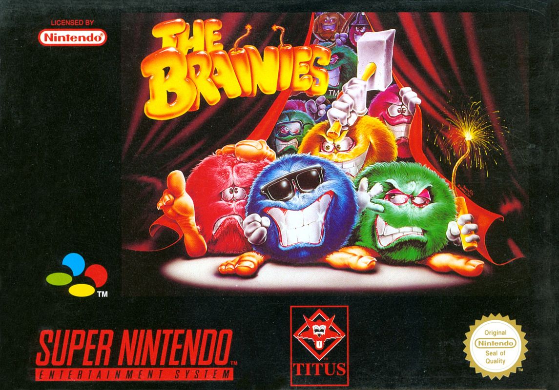 Front Cover for The Brainies (SNES)