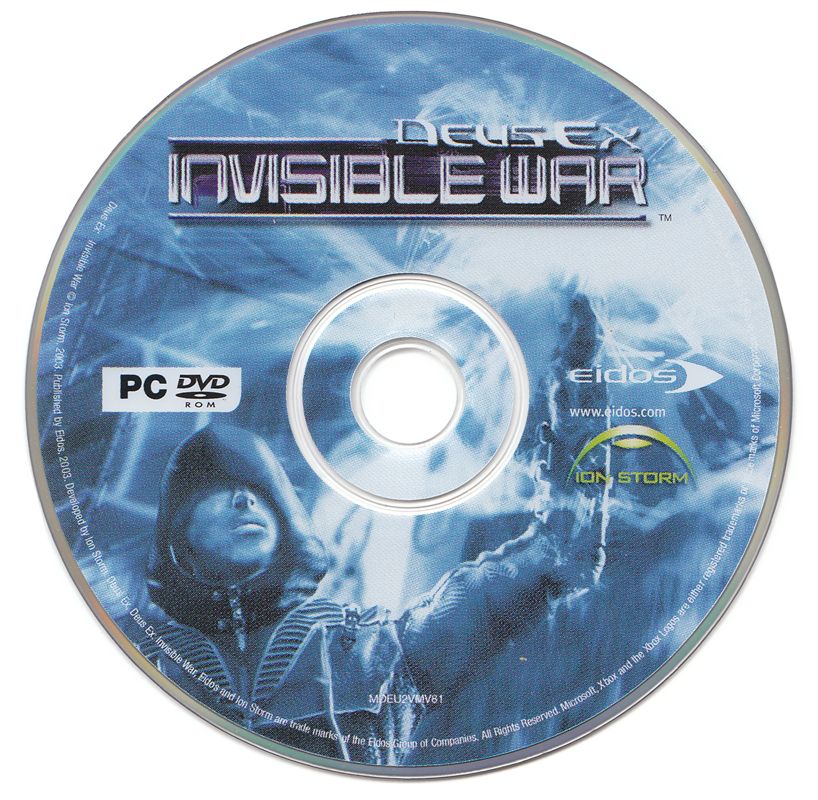 Media for Deus Ex: Invisible War (Windows)