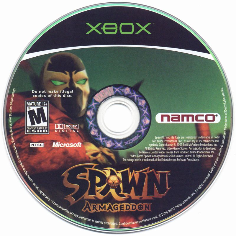 Media for Spawn: Armageddon (Xbox)