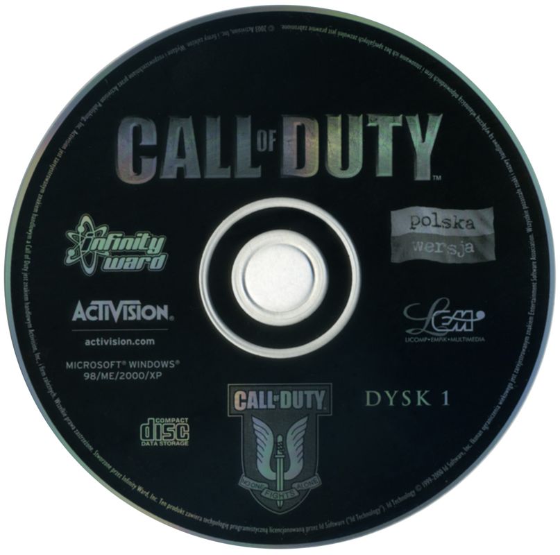Media for Call of Duty (Windows): Disc 1/2