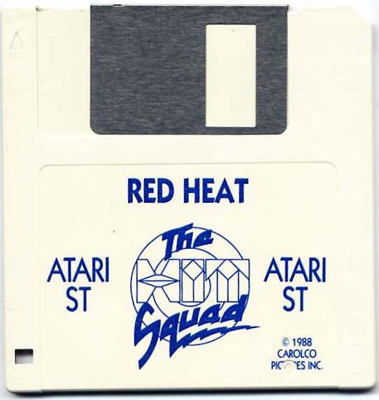 Media for Red Heat (Atari ST) (Hit Squad release (for double sided ST drives only))