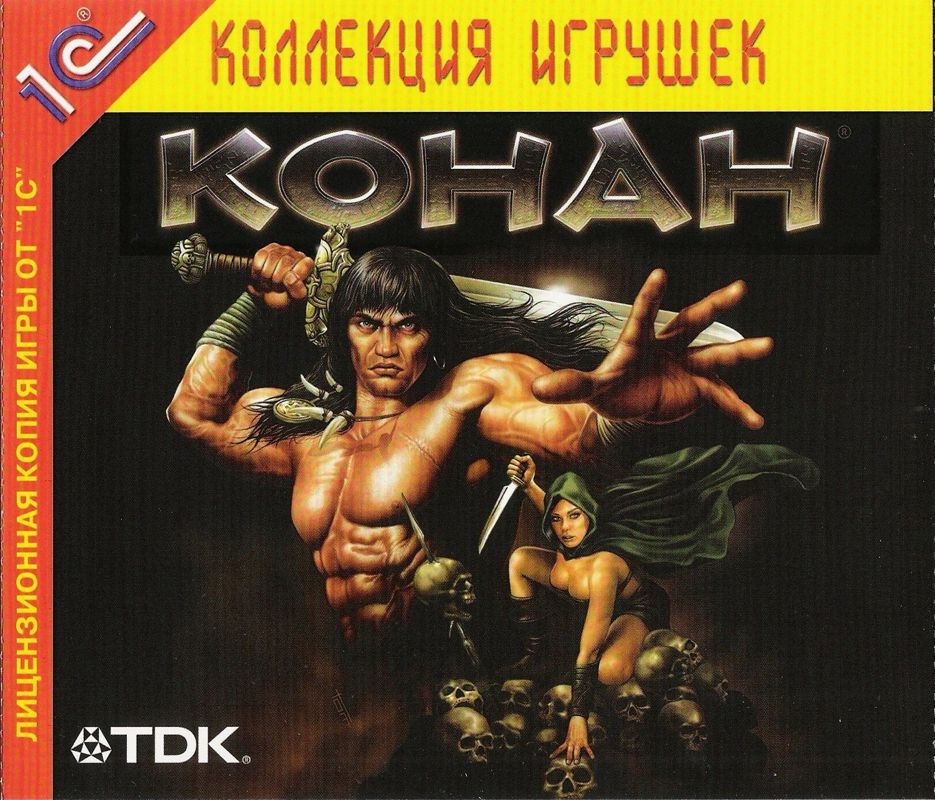 Конан 1 2. Conan игра 2004. Конан варвар игра 2004. Игры 1с коллекция игрушек. Конан обложки.