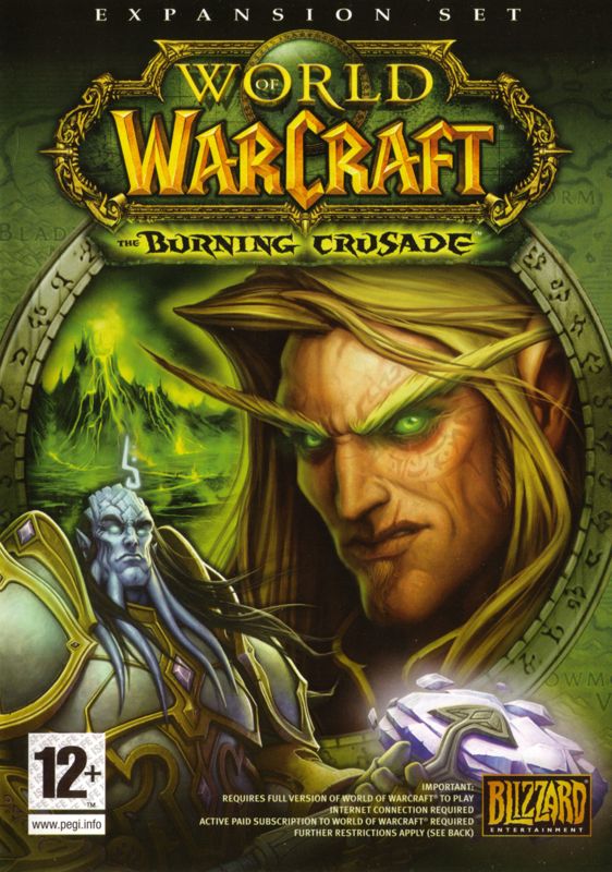 Front Cover for World of WarCraft: The Burning Crusade (Macintosh and Windows)