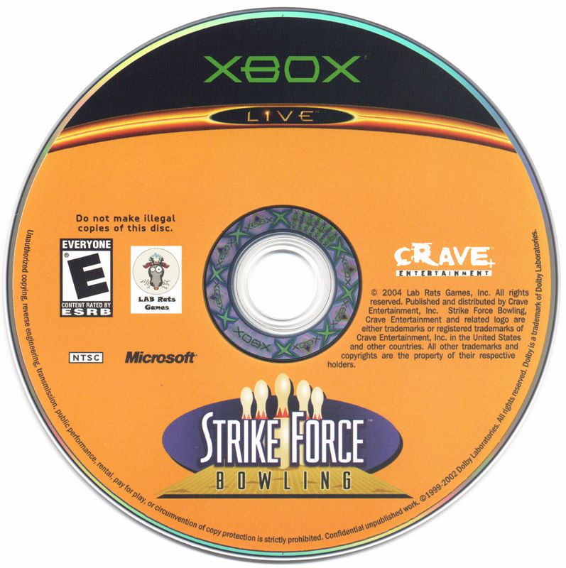 Media for Strike Force Bowling (Xbox)