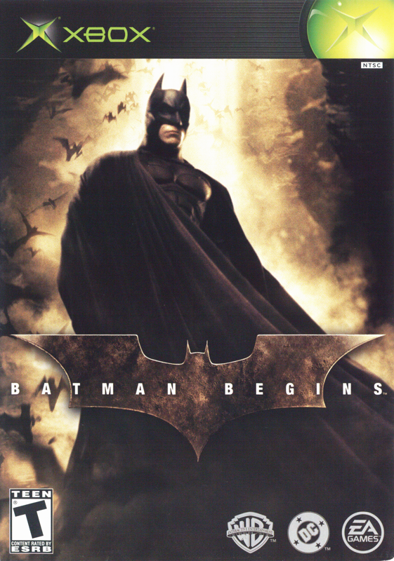 Front Cover for Batman Begins (Xbox)