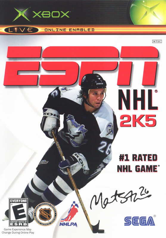 Front Cover for ESPN NHL 2K5 (Xbox)
