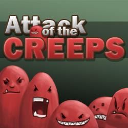 Front Cover for Attack of the Creeps (Windows)