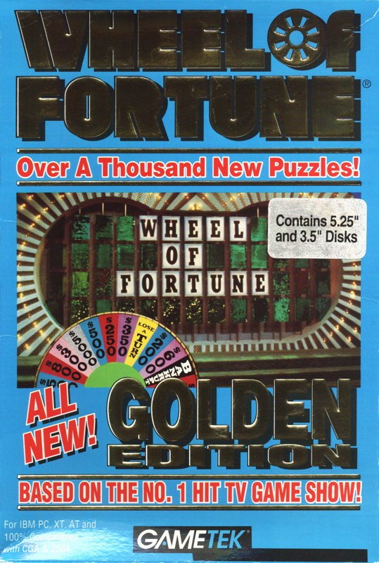 Front Cover for Wheel of Fortune: Golden Edition (DOS)