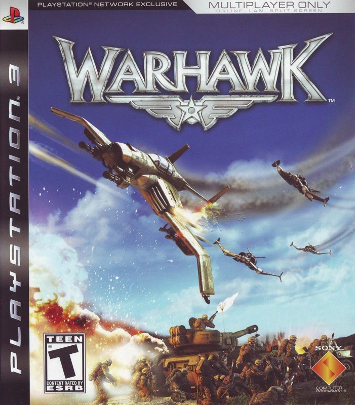 Front Cover for Warhawk (PlayStation 3) (Bundled with PS 3)