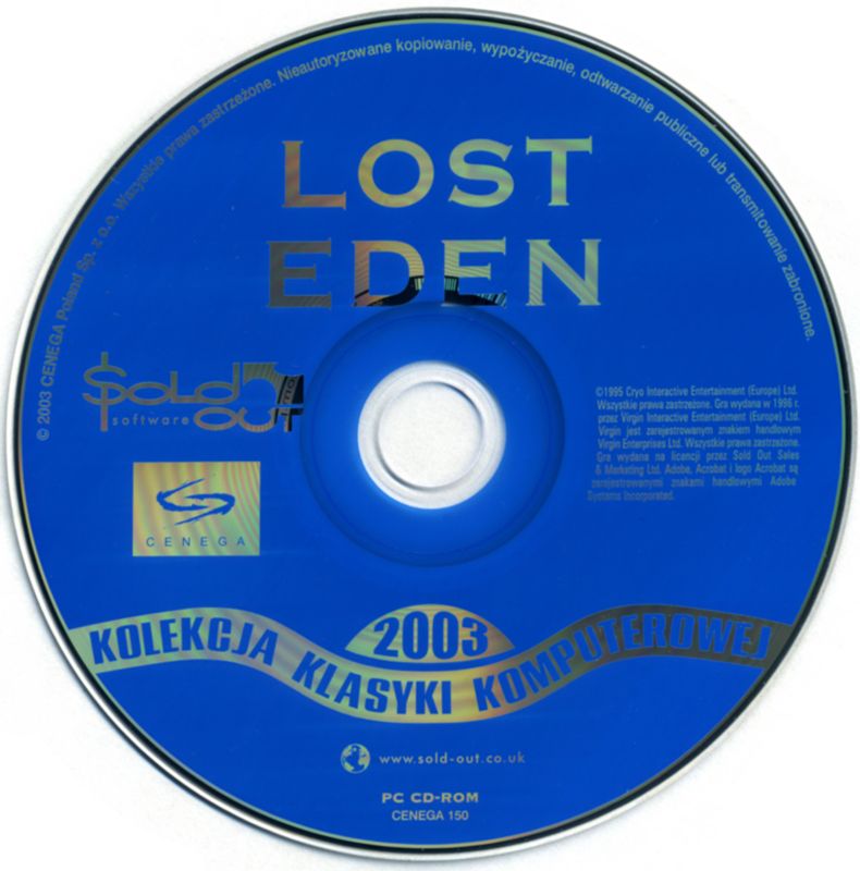 Media for Lost Eden (DOS) (Kolekcja Klasyki Komputerowej Sold Out release)
