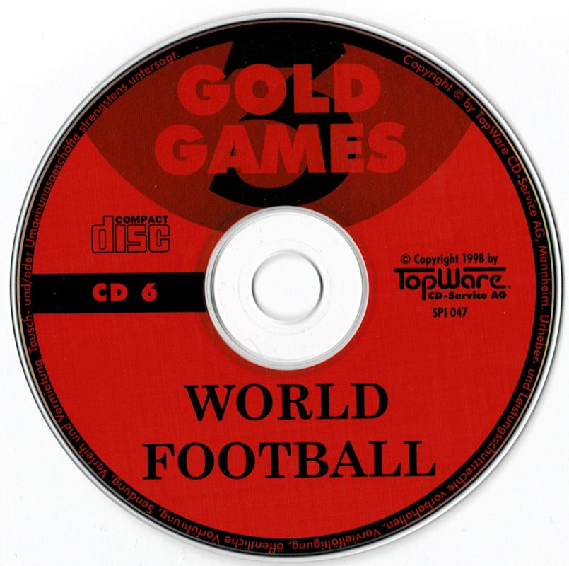 Media for Gold Games 3 (DOS and Windows): Disc 6