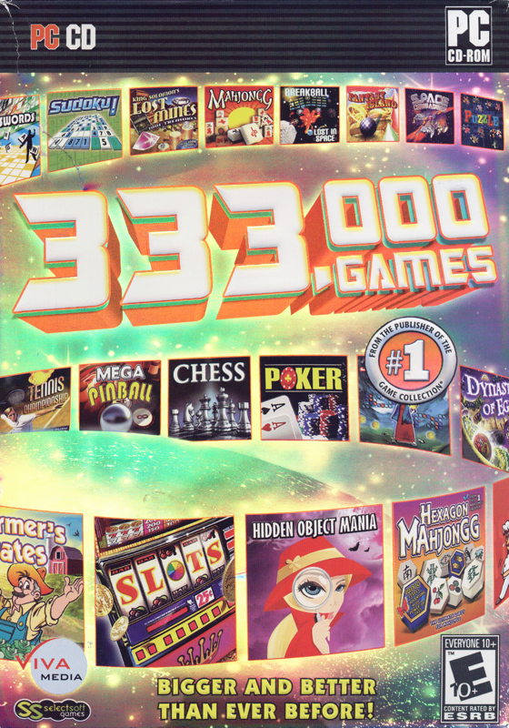 Front Cover for 333,000 Games (Windows)