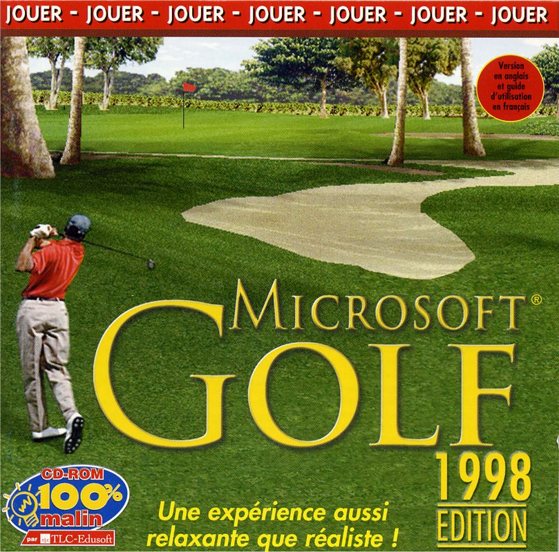 Front Cover for Microsoft Golf 1998 Edition (Windows) (CD-ROM 100% Malin release)
