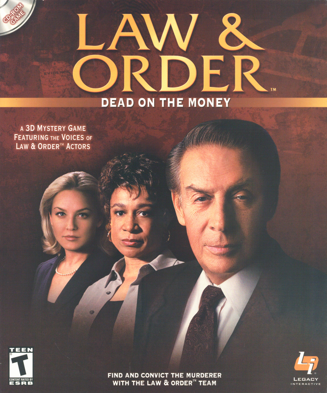 Front Cover for Law & Order: Dead on the Money (Windows)