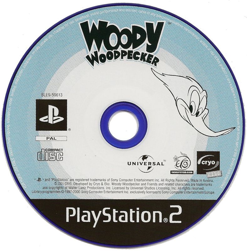 Media for Woody Woodpecker: Escape from Buzz Buzzard Park (PlayStation 2)