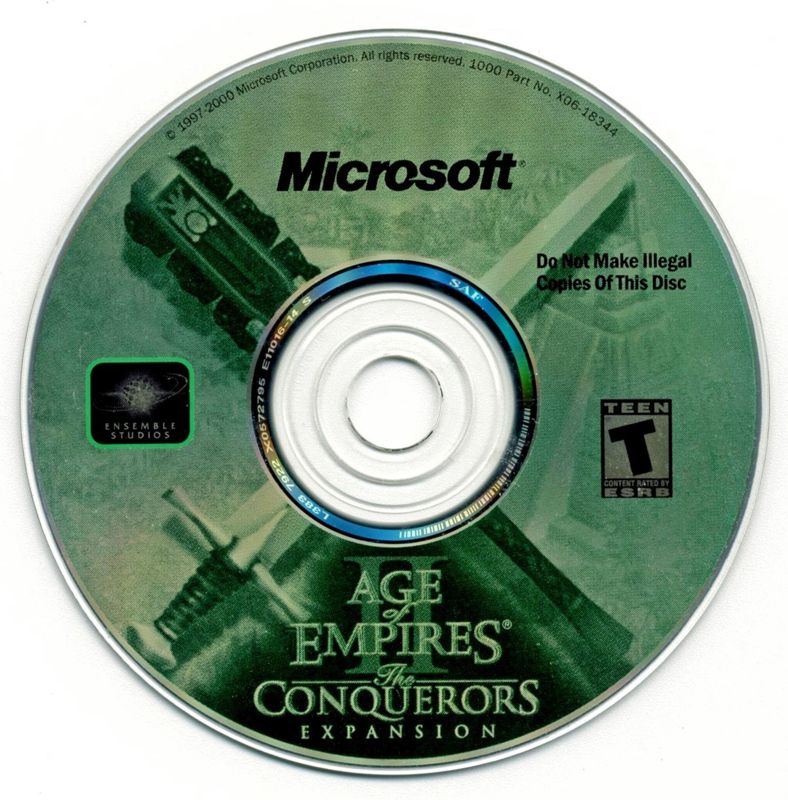 Media for Age of Empires II: The Conquerors (Windows) (Re-release small box)