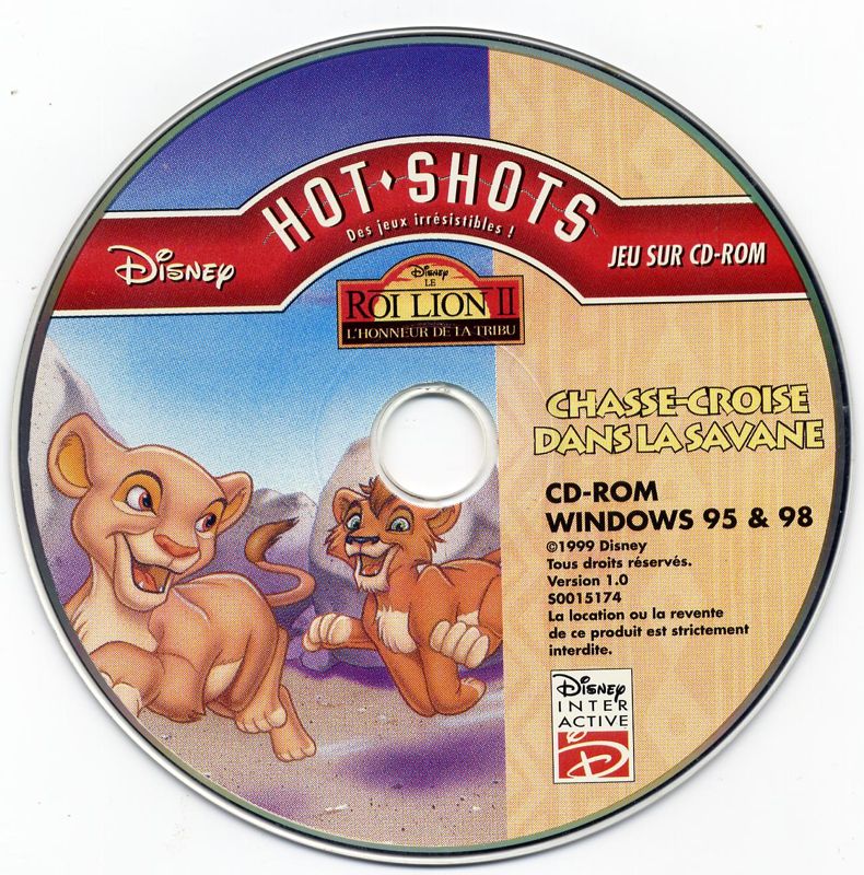 Disney's Hot Shots: Cub Chase cover or packaging material - MobyGames