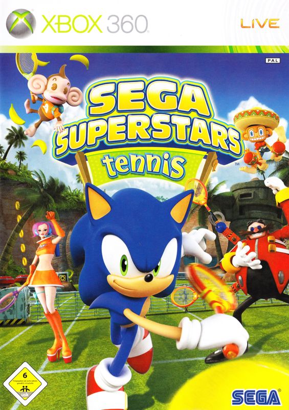 Front Cover for SEGA Superstars Tennis (Xbox 360)