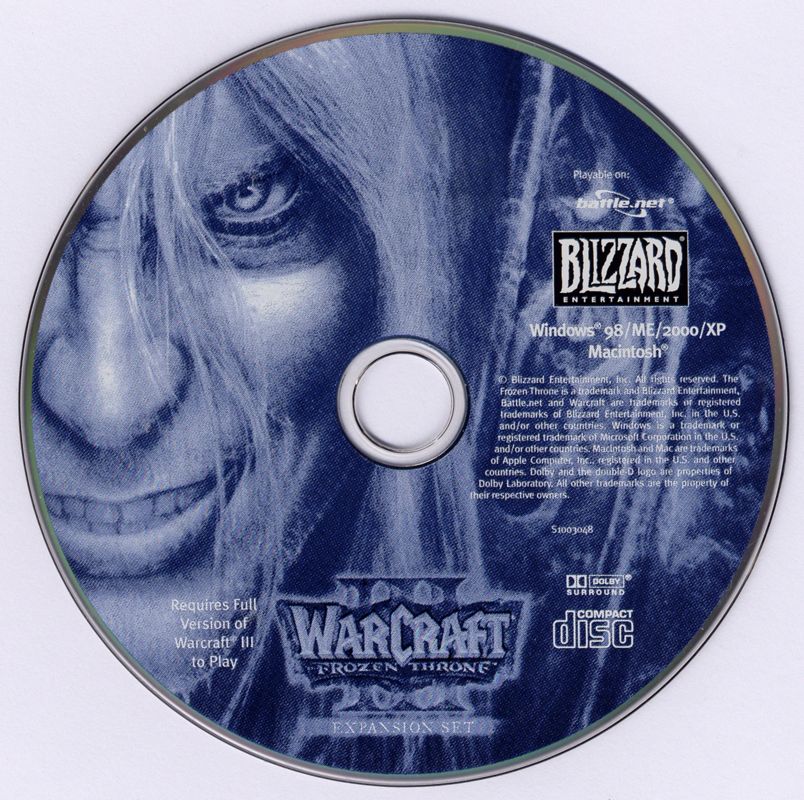 Media for WarCraft III: The Frozen Throne (Macintosh and Windows) (BestSeller Series release)