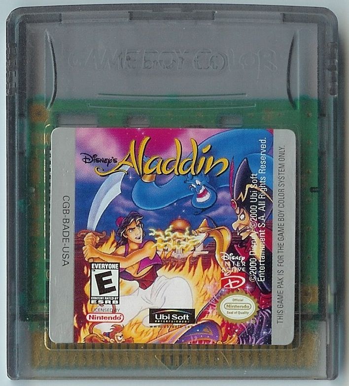 Media for Disney's Aladdin (Game Boy Color)