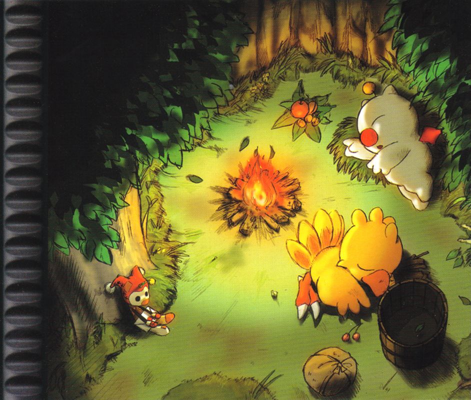 Inside Cover for Chocobo's Dungeon 2 (PlayStation)