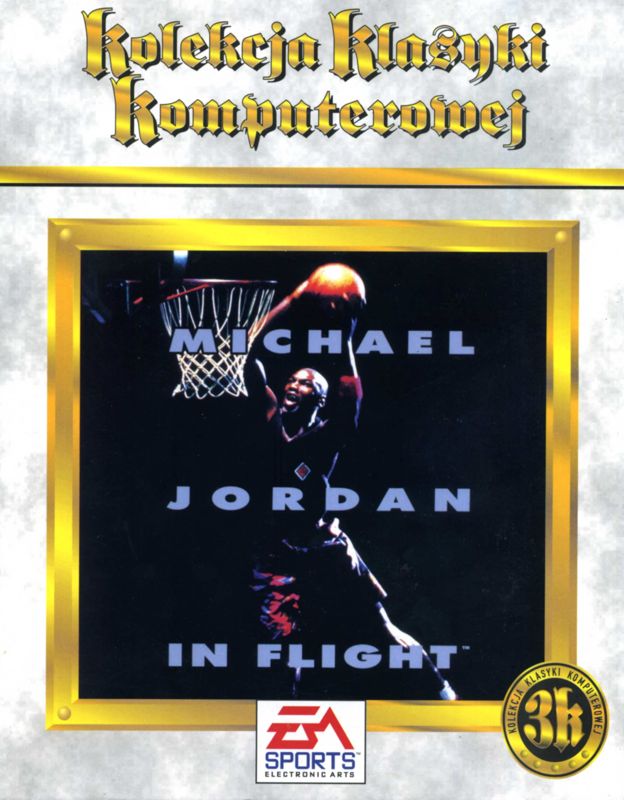 Front Cover for Michael Jordan in Flight (DOS) (Kolekcja Klasyki Komputerowej release)