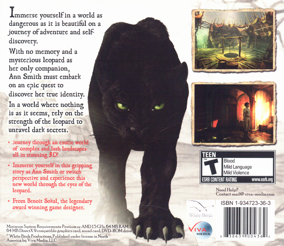 Back Cover for Paradise (Windows)