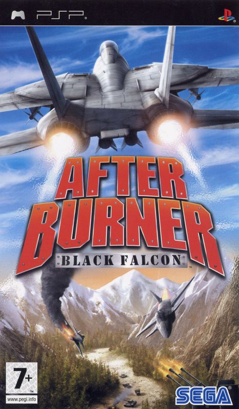 Front Cover for After Burner: Black Falcon (PSP)