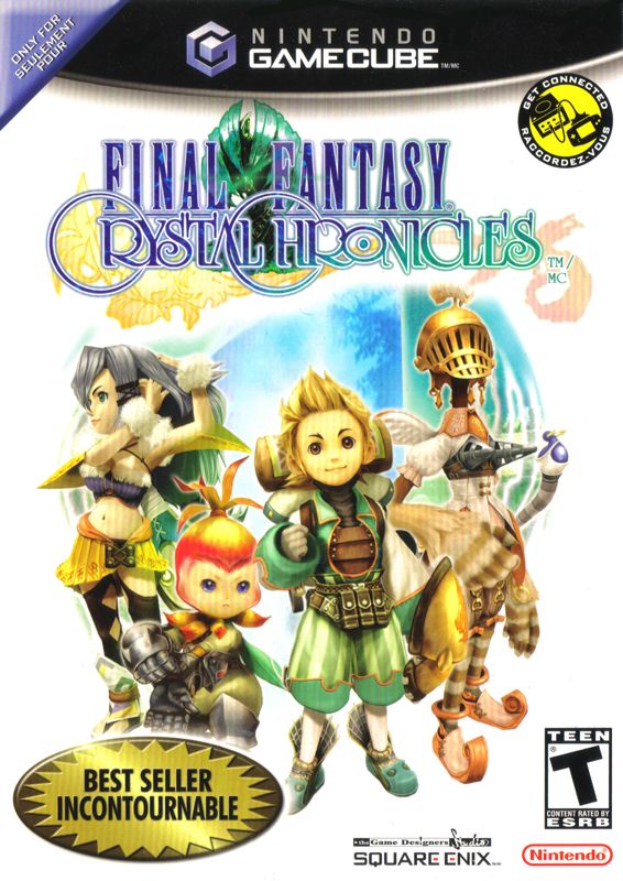 Front Cover for Final Fantasy: Crystal Chronicles (GameCube) (Best Seller)