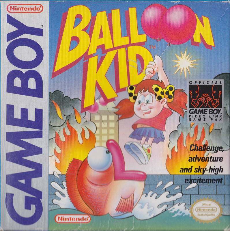 Front Cover for Balloon Kid (Game Boy)
