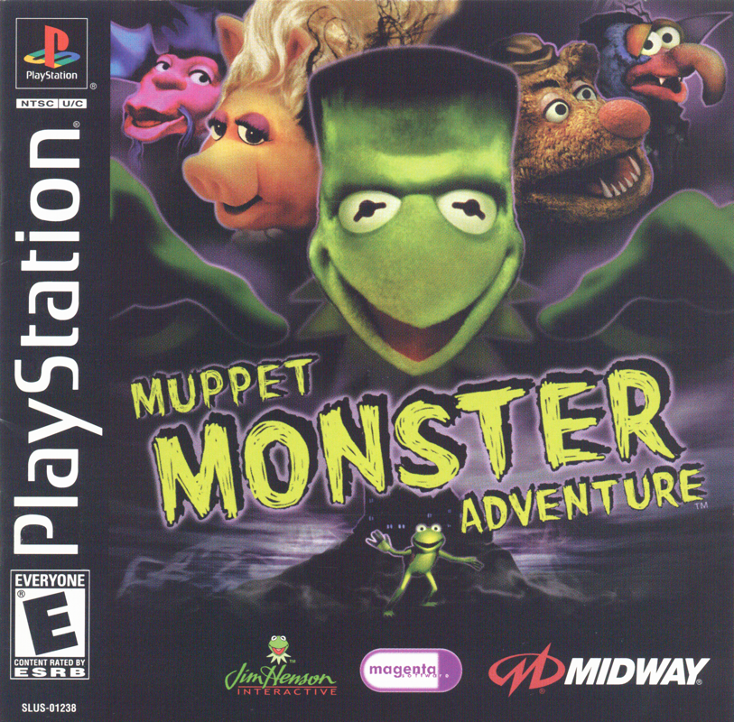 Front Cover for Muppet Monster Adventure (PlayStation)