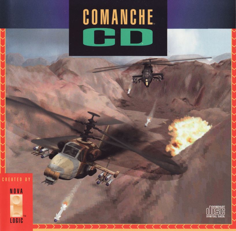 Other for Comanche CD (DOS) (1st French Release (manual in French/game in english)): Jewel Case - Front